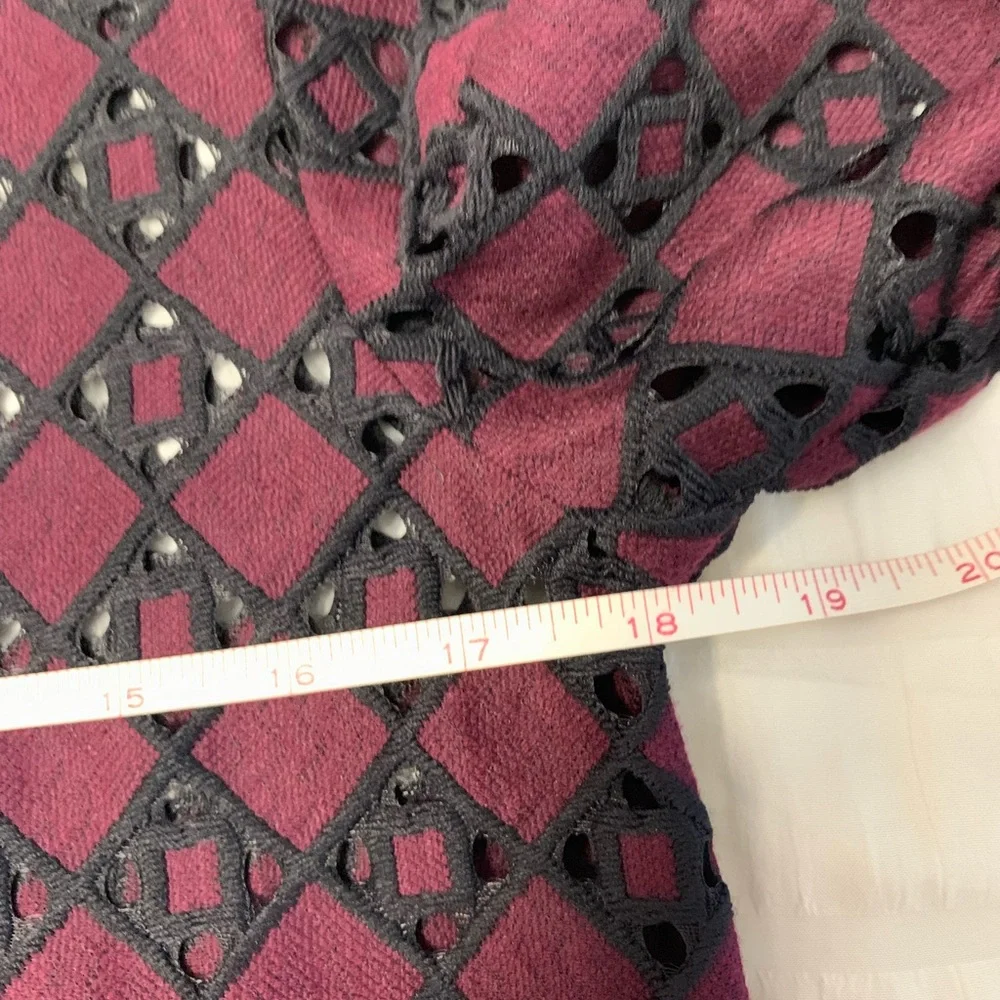 Banana Republic Lace Cutout Blouse
